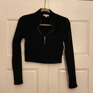 *SOLD* NWOT Dolls Kill black crop top
